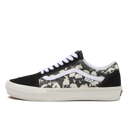 【VANS】 ヴァンズ SKATE OLD SKOOL スケートオールドスクール VN000EDN9X1 S.PILE BK/WT/G S.PILE BK/WT/G