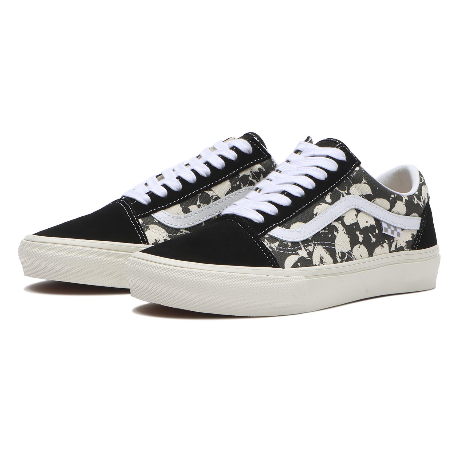 【VANS】 ヴァンズ SKATE OLD SKOOL スケートオールドスクール VN000EDN9X1 S.PILE BK/WT/G S.PILE BK/WT/G