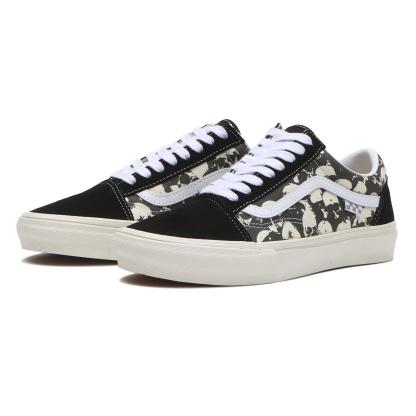 【VANS】 ヴァンズ SKATE OLD SKOOL スケートオールドスクール VN000EDN9X1 S.PILE BK/WT/G S.PILE BK/WT/G