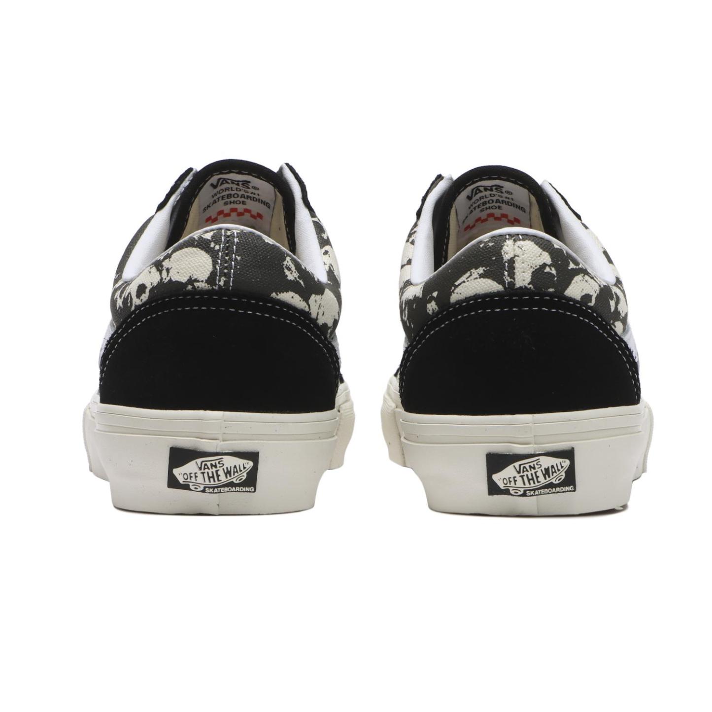 【VANS】 ヴァンズ SKATE OLD SKOOL スケートオールドスクール VN000EDN9X1 S.PILE BK/WT/G S.PILE BK/WT/G