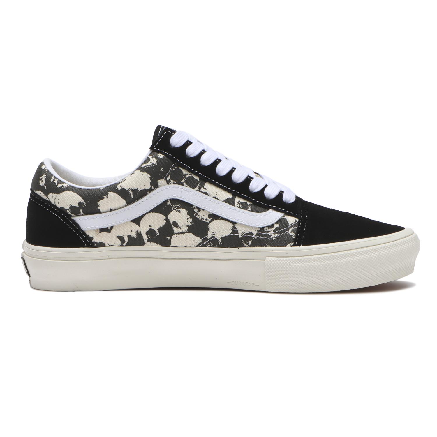 【VANS】 ヴァンズ SKATE OLD SKOOL スケートオールドスクール VN000EDN9X1 S.PILE BK/WT/G S.PILE BK/WT/G