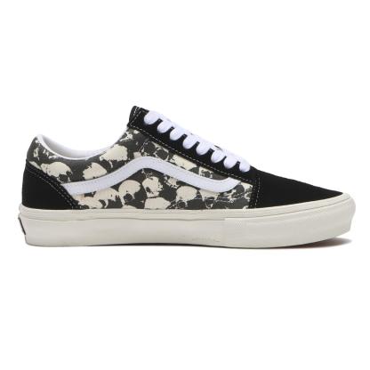 【VANS】 ヴァンズ SKATE OLD SKOOL スケートオールドスクール VN000EDN9X1 S.PILE BK/WT/G S.PILE BK/WT/G