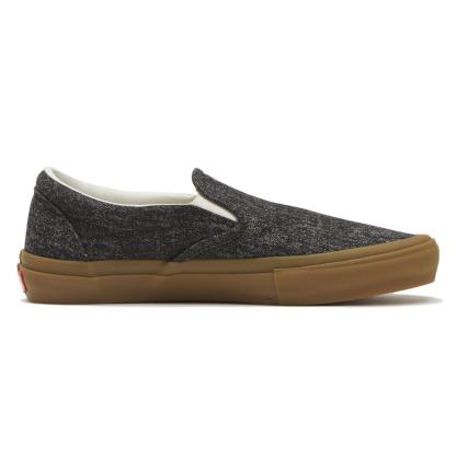 【VANS】 ヴァンズ SKATE SLIP-ON スケートスリッポン VN0A5FCAQ47 BLACK DENIM BLACK DENIM