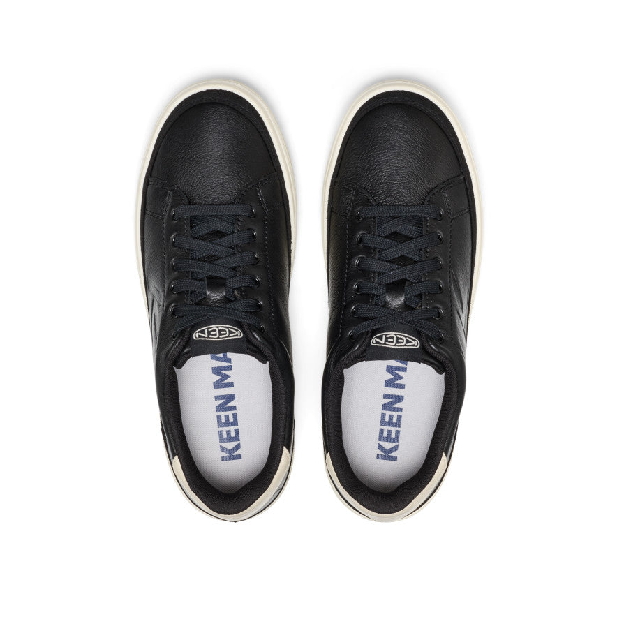 メンズ KM1 レザー コート GL  |  Black/Birch
