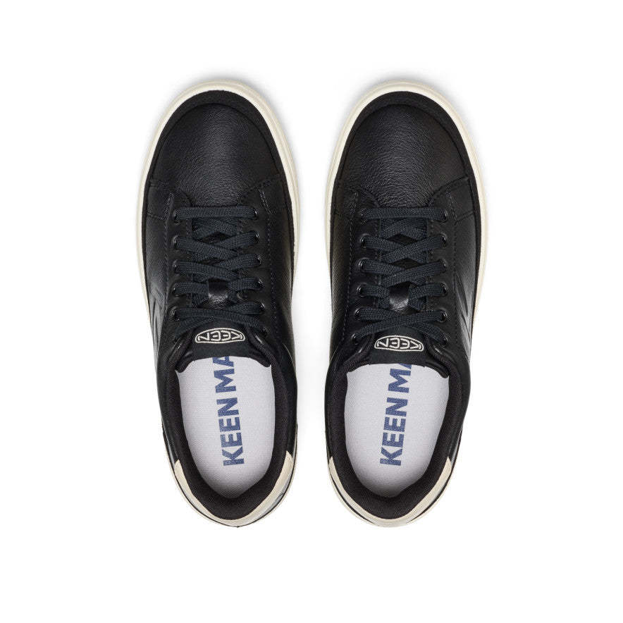 メンズ KM1 レザー コート GL  |  Black/Birch
