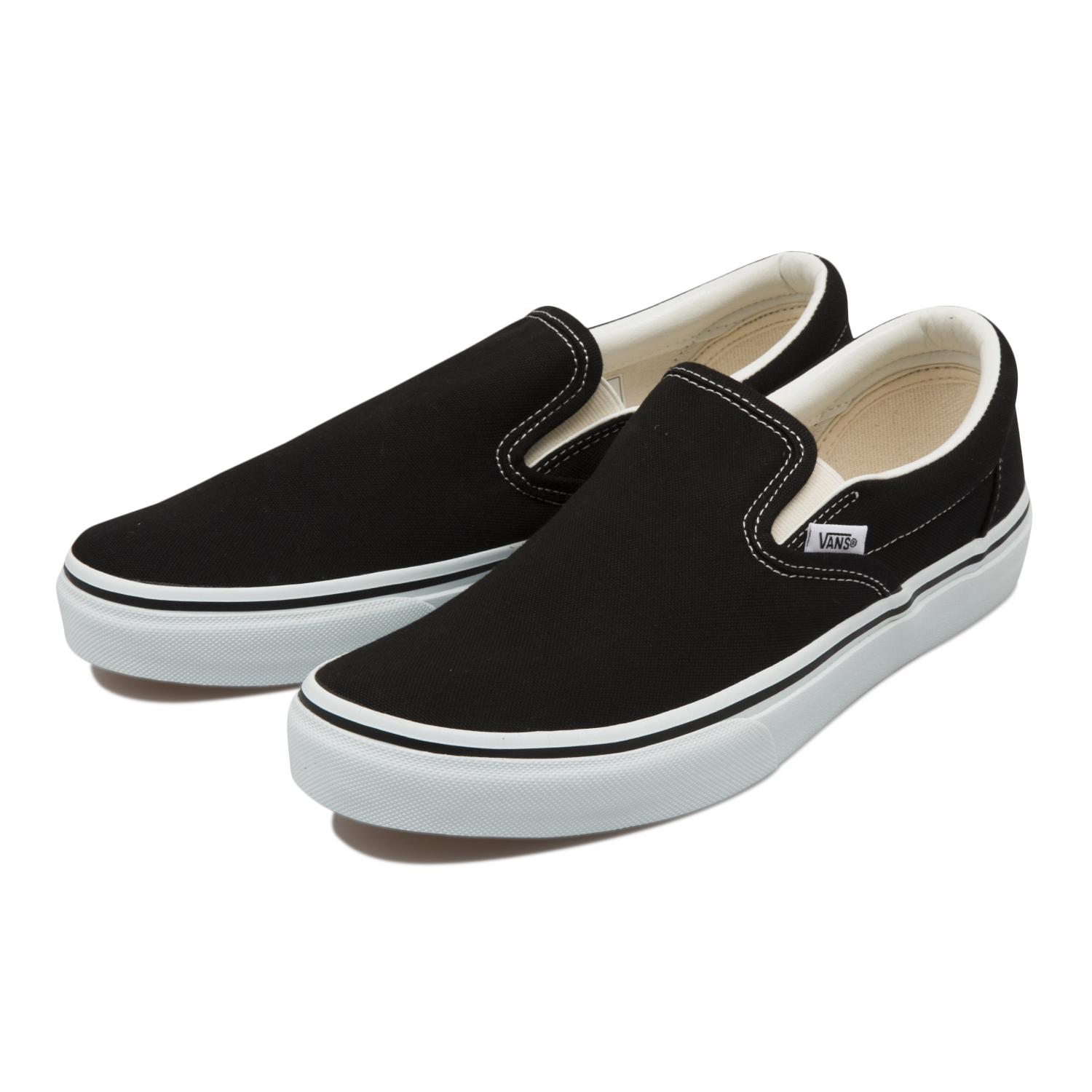 【VANS】 ヴァンズ SLIP ON スリッポン V98CLA M.BLACK(RB) BLACK
