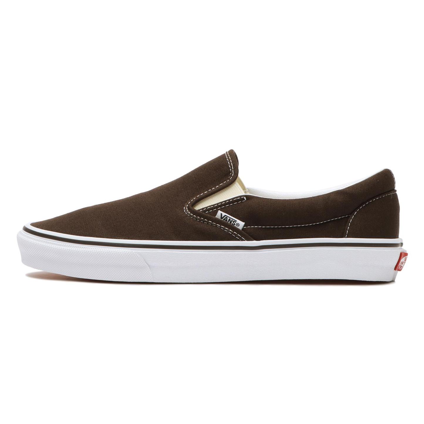 【VANS】 ヴァンズ SLIP ON スリッポン V98CLA M.BLACK(RB) P.BROWN