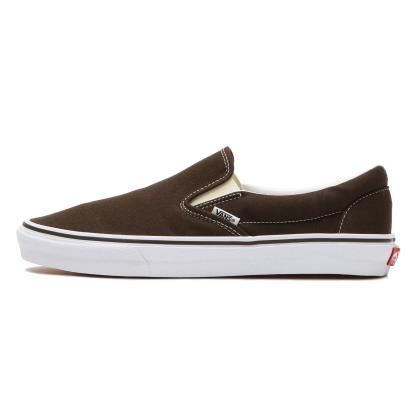 【VANS】 ヴァンズ SLIP ON スリッポン V98CLA M.BLACK(RB) P.BROWN