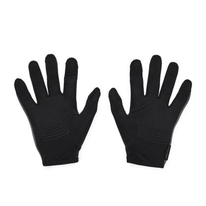 【UNDER ARMOUR】 アンダーアーマー M STORM RUN LINER GLOVES グローブ 1377510 001BLK/BLK 001BLK/BLK