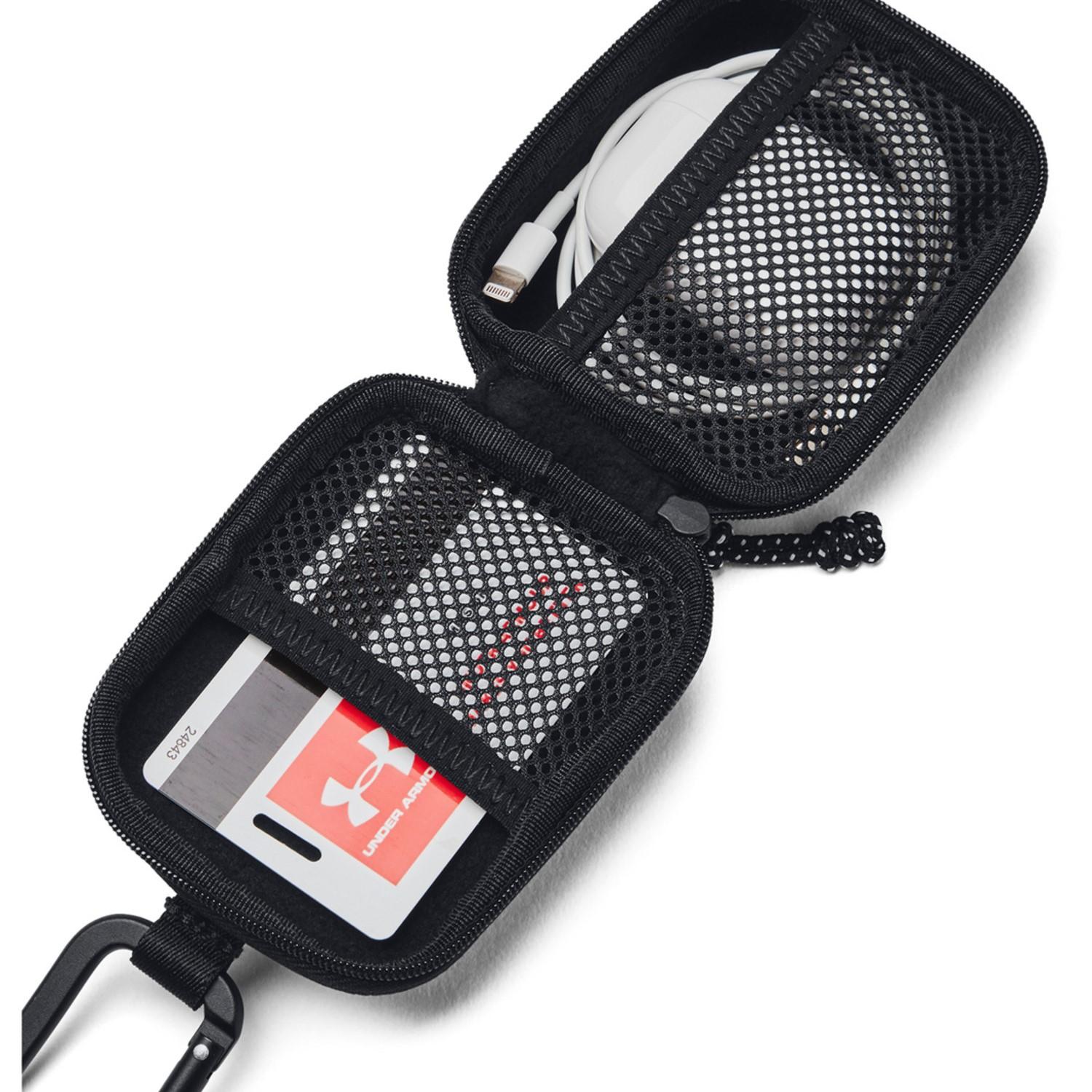 【UNDER ARMOUR】 アンダーアーマー U CONTAIN MICRO CASE バッグ 1378573 001BLK/BLK/WHT 001BLK/BLK/WHT