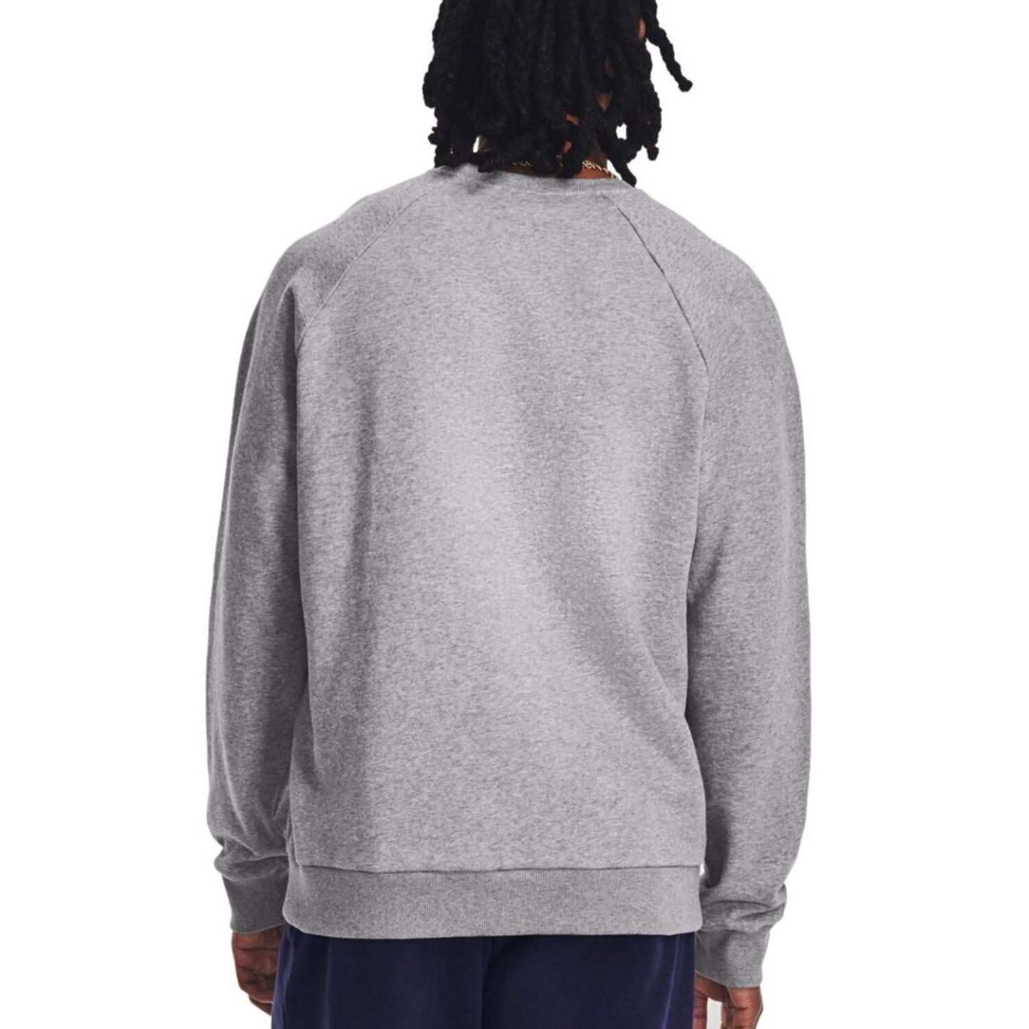 【UNDER ARMOUR】 アンダーアーマー M Rival Fleece Crew スウェット 1379755 001BLK/WHT 025CTR/WHT