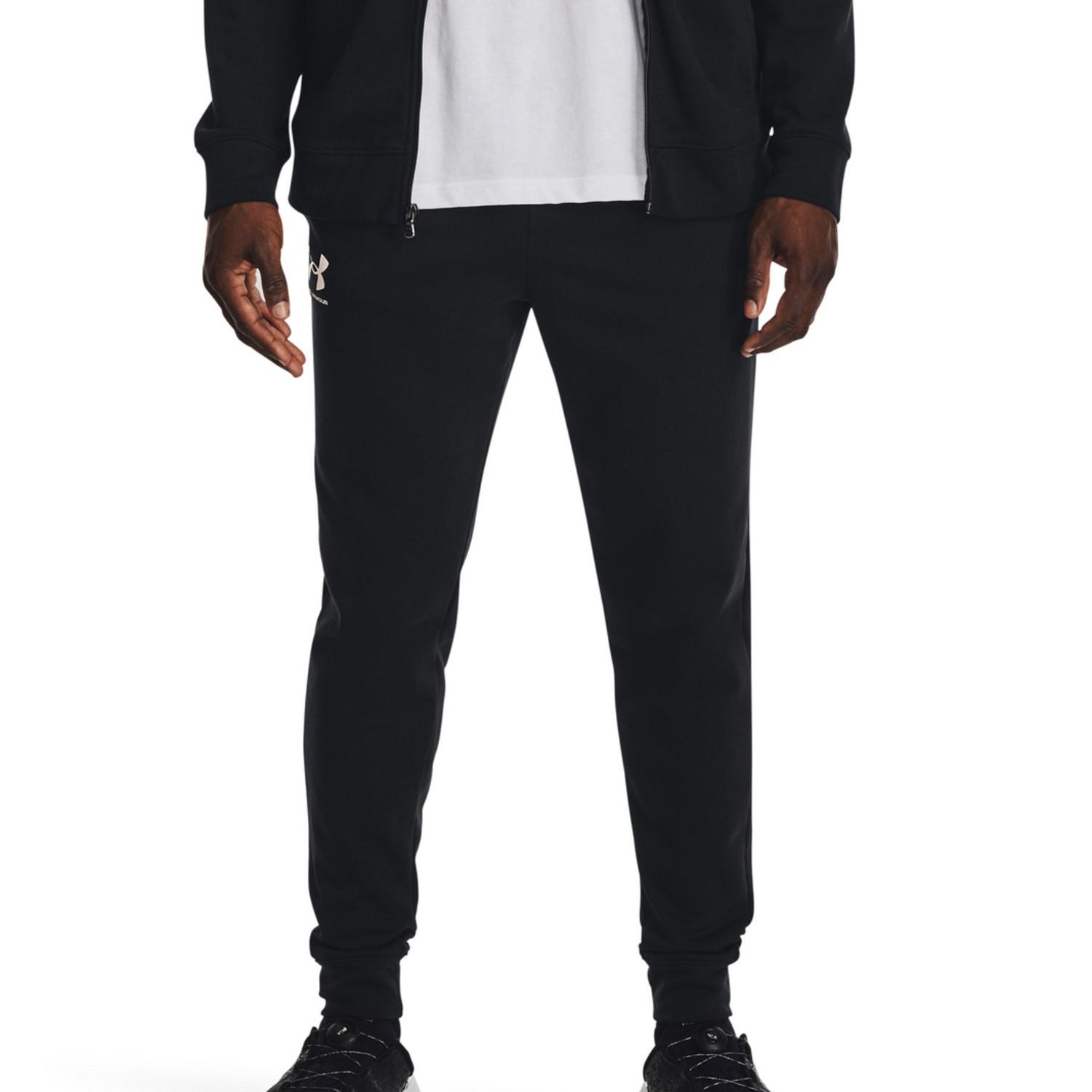 【UNDER ARMOUR】 アンダーアーマー M RIVAL TERRY JOGGER PANTS ロングパンツ 1380843 001BLK/OXW 001BLK/OXW