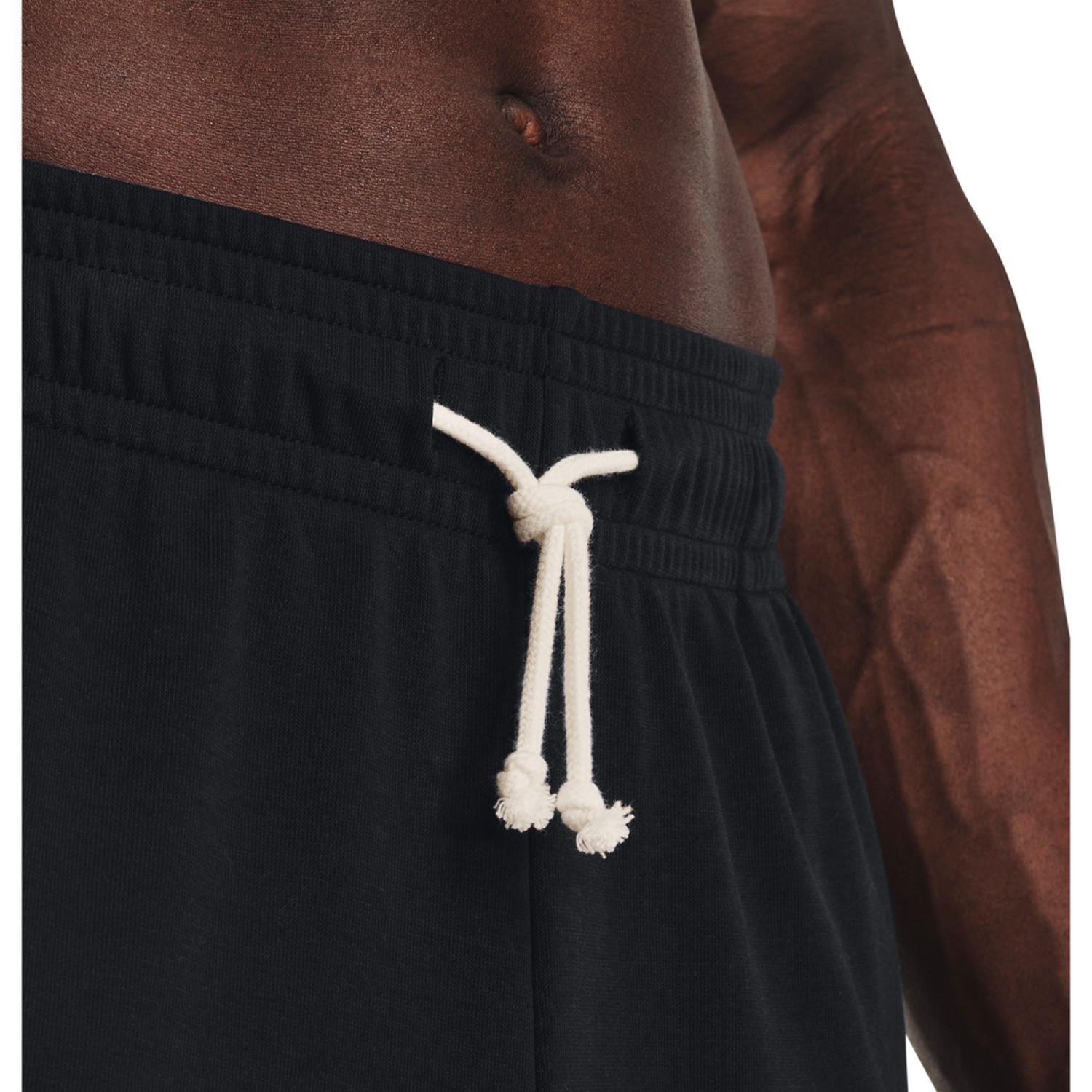 【UNDER ARMOUR】 アンダーアーマー M RIVAL TERRY JOGGER PANTS ロングパンツ 1380843 001BLK/OXW 001BLK/OXW