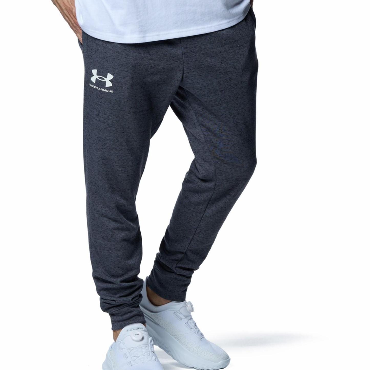 【UNDER ARMOUR】 アンダーアーマー M RIVAL TERRY JOGGER PANTS ロングパンツ 1380843 001BLK/OXW 025CTR/OXW