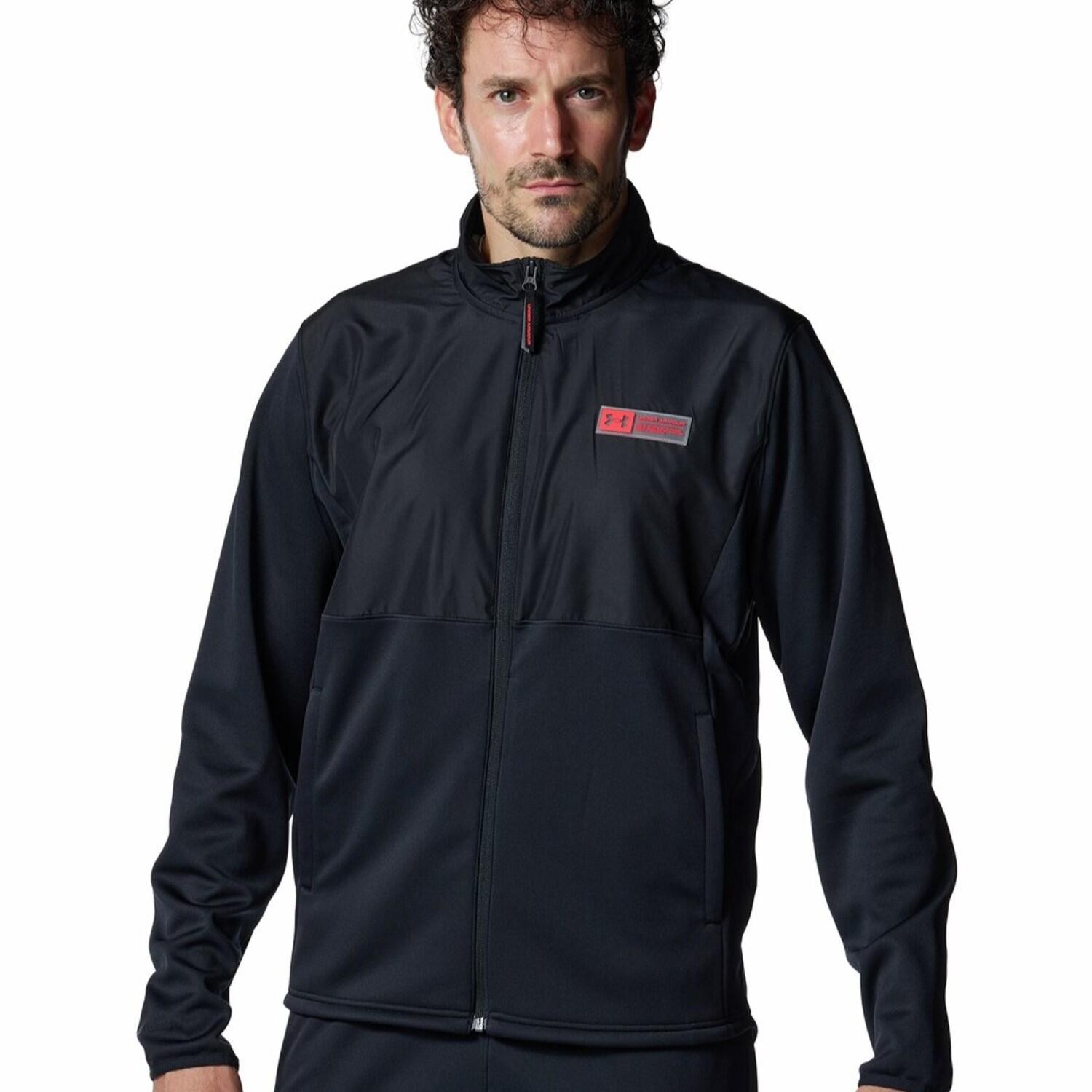 【UNDER ARMOUR】 アンダーアーマー M ARMOUR FLEECE MAX JACKET アウター 6007734 001BLK 001BLK