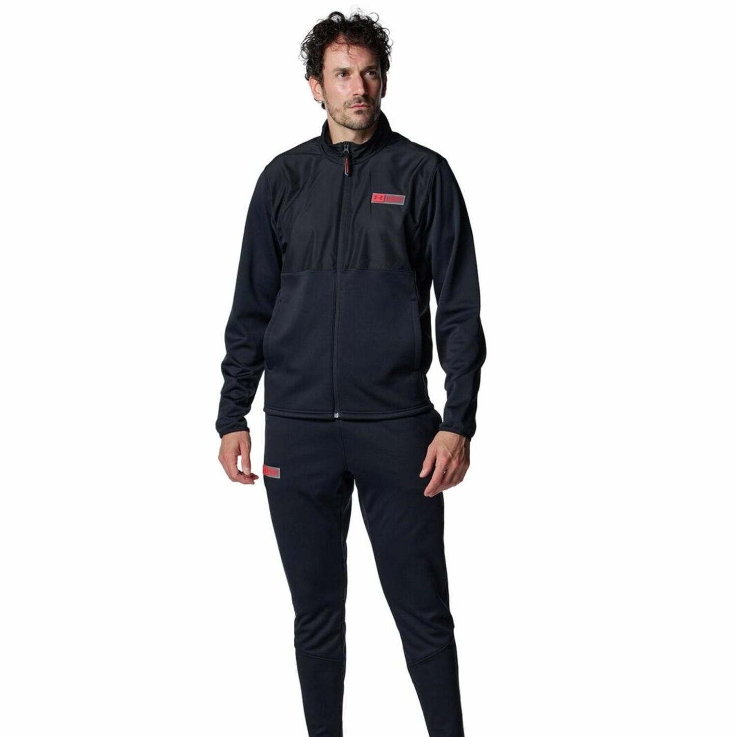 【UNDER ARMOUR】 アンダーアーマー M ARMOUR FLEECE MAX JACKET アウター 6007734 001BLK 001BLK