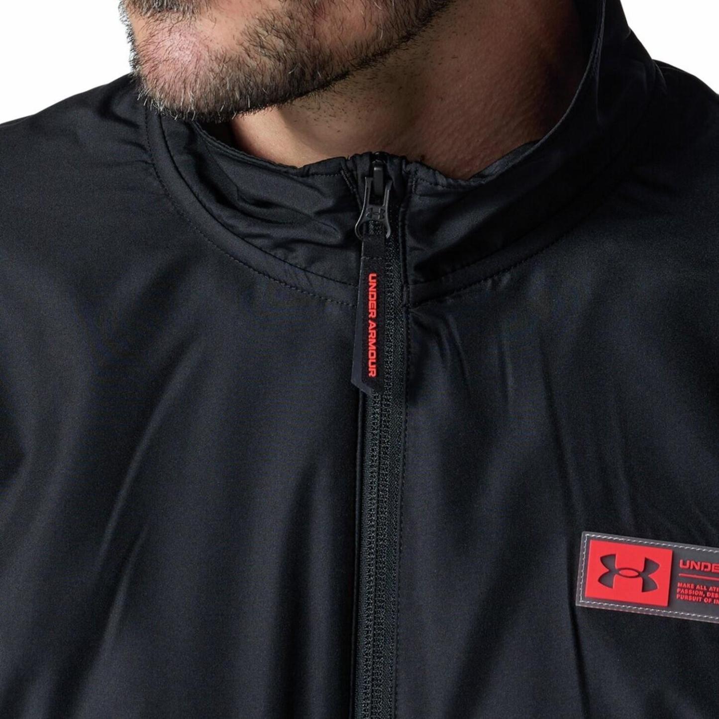 【UNDER ARMOUR】 アンダーアーマー M ARMOUR FLEECE MAX JACKET アウター 6007734 001BLK 001BLK
