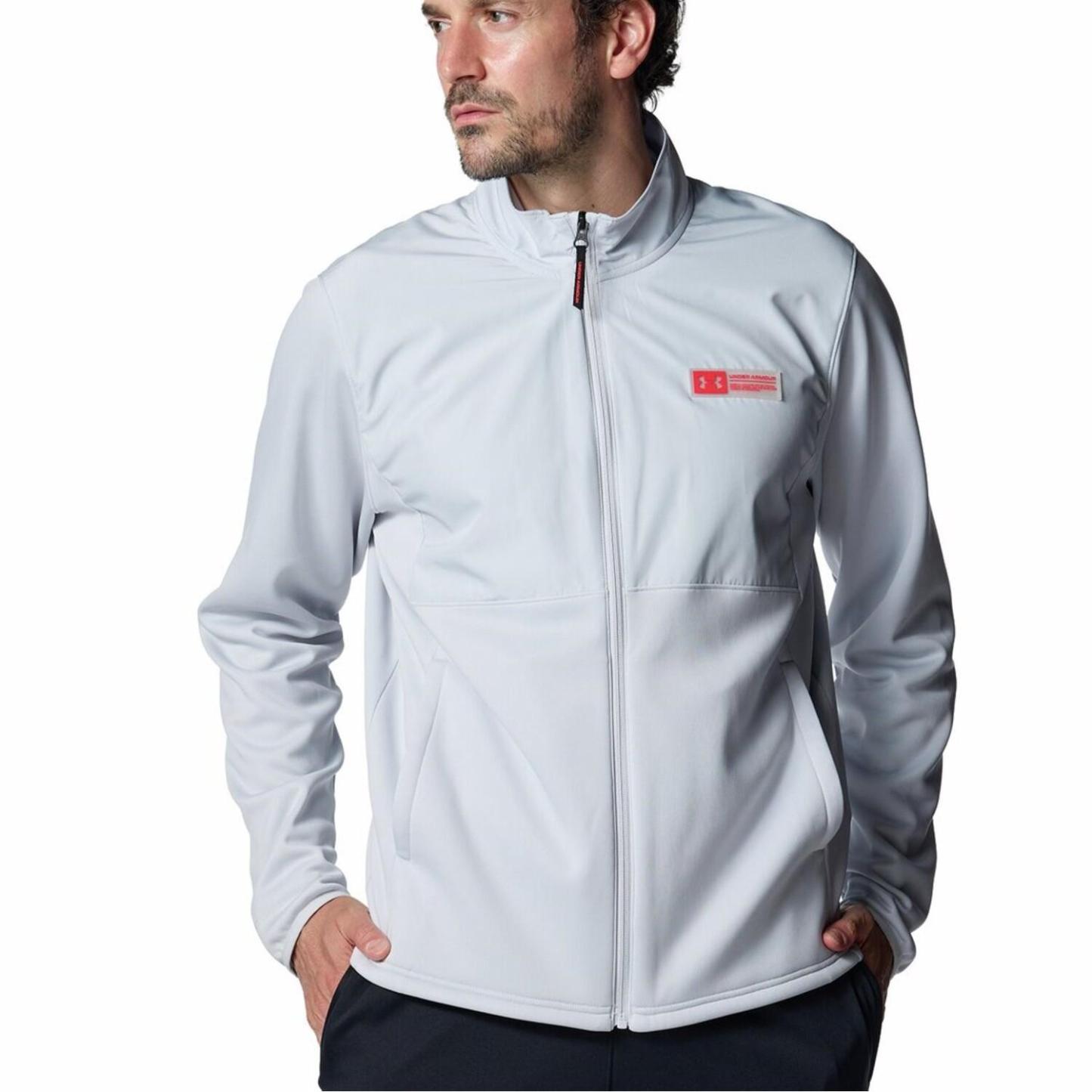 【UNDER ARMOUR】 アンダーアーマー M ARMOUR FLEECE MAX JACKET アウター 6007734 001BLK 014HGY