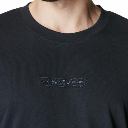 【UNDER ARMOUR】 アンダーアーマー M HW LOGO GRAPHIC LS T ロングスリーブ 6007833 001BLK 001BLK