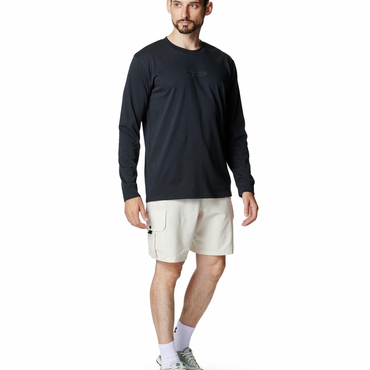 【UNDER ARMOUR】 アンダーアーマー M HW LOGO GRAPHIC LS T ロングスリーブ 6007833 001BLK 001BLK