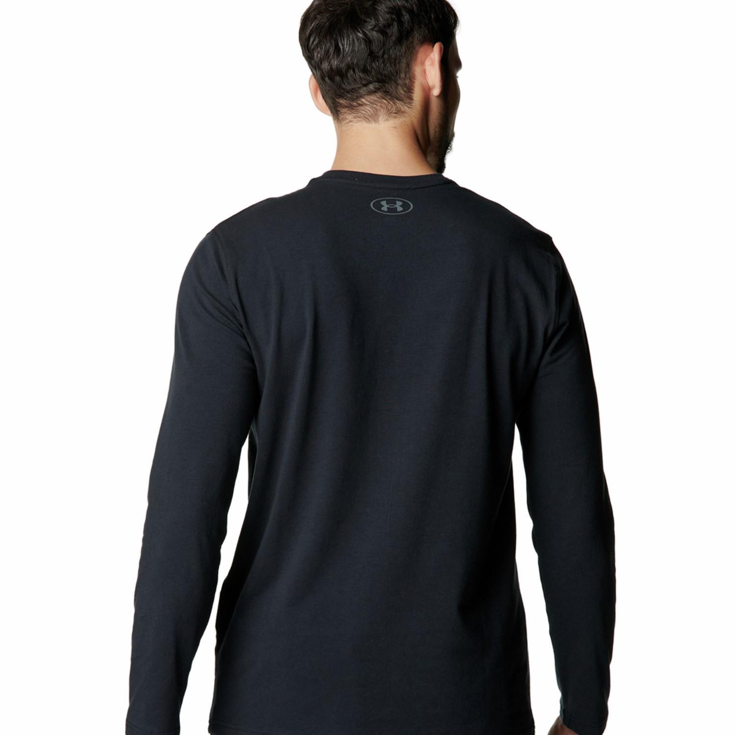 【UNDER ARMOUR】 アンダーアーマー M PERFORMANCE COTTON LS T M PERFORMANCE COTTON LS T 6007849 001BLK 001BLK