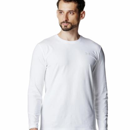 【UNDER ARMOUR】 アンダーアーマー M PERFORMANCE COTTON LS T M PERFORMANCE COTTON LS T 6007849 001BLK 100WHT