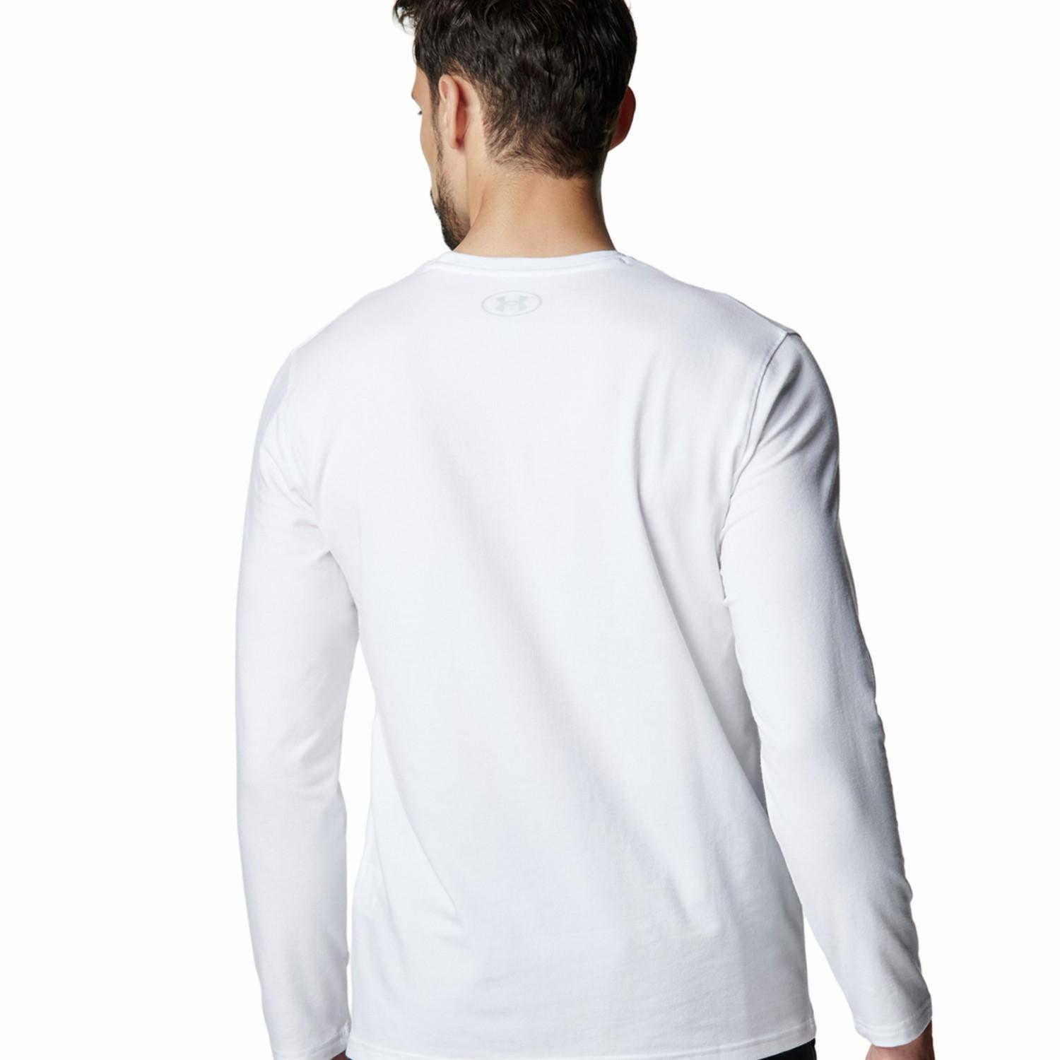 【UNDER ARMOUR】 アンダーアーマー M PERFORMANCE COTTON LS T M PERFORMANCE COTTON LS T 6007849 001BLK 100WHT