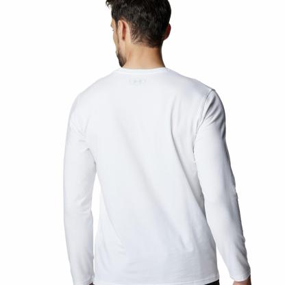 【UNDER ARMOUR】 アンダーアーマー M PERFORMANCE COTTON LS T M PERFORMANCE COTTON LS T 6007849 001BLK 100WHT