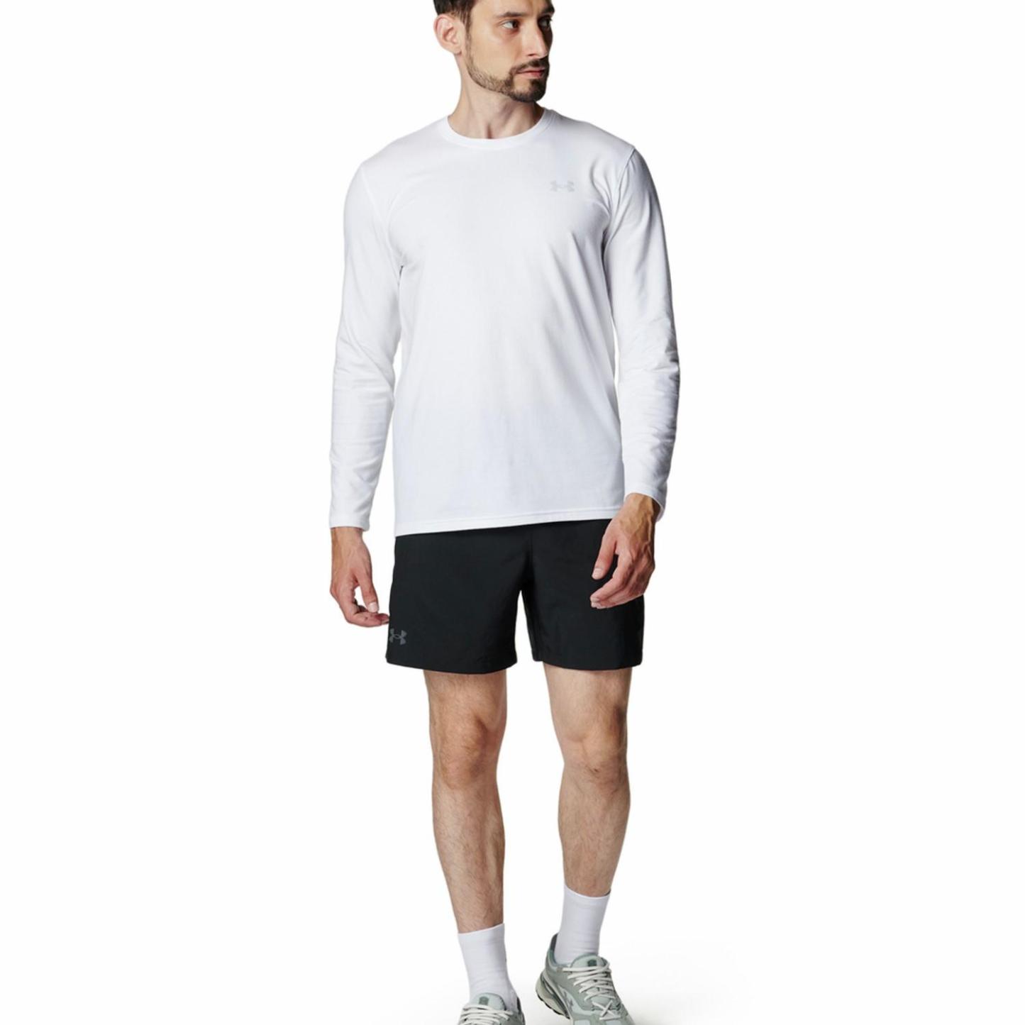 【UNDER ARMOUR】 アンダーアーマー M PERFORMANCE COTTON LS T M PERFORMANCE COTTON LS T 6007849 001BLK 100WHT