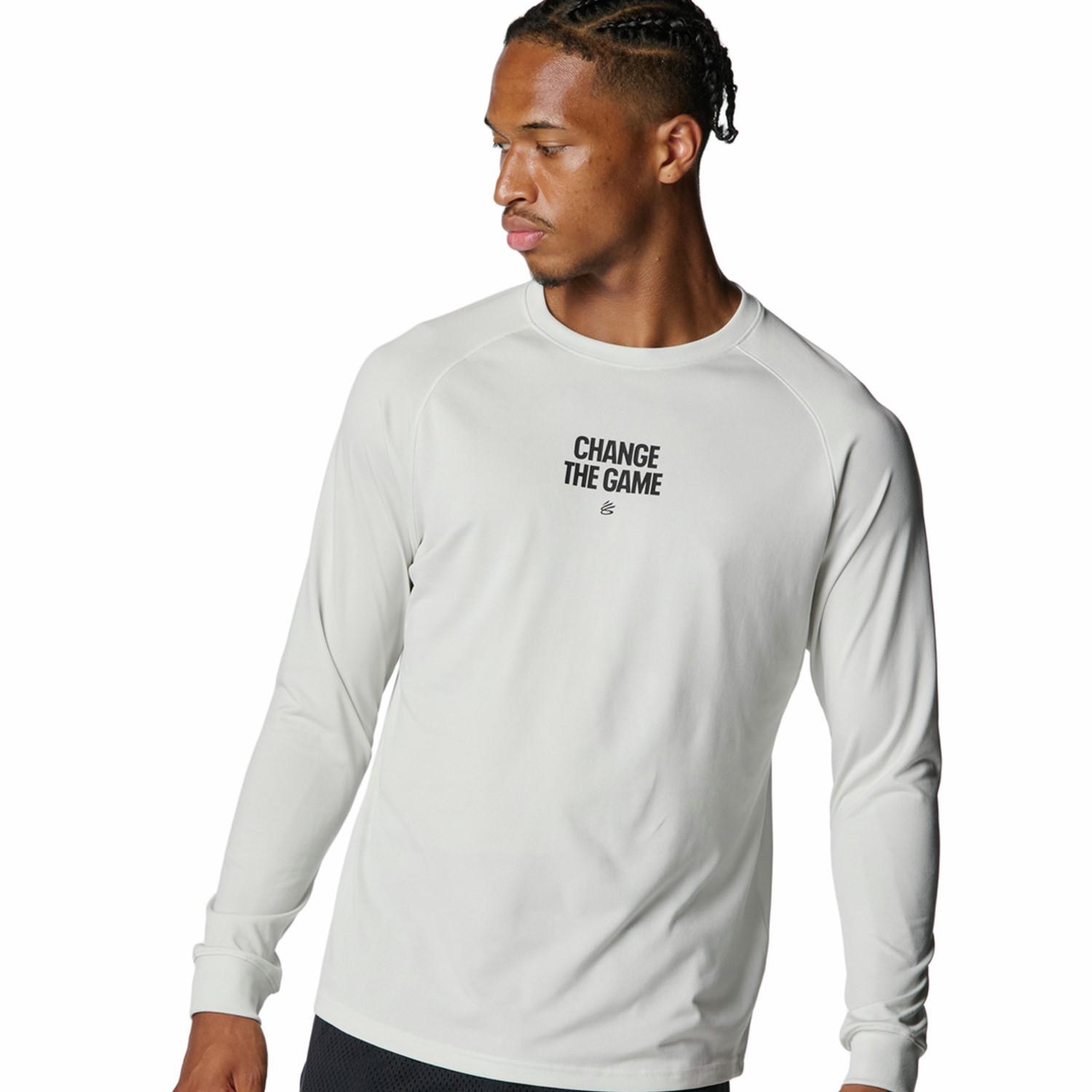 【UNDER ARMOURウェア】 アンダーアーマーウェア M CURRY TECH LOGO LST-SHIRT ショートスリーブ 6007865 001BLK/WHT 114WCL/BLK