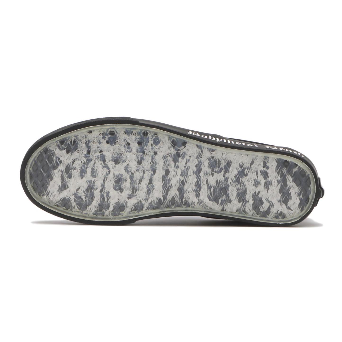 【VANS】 ヴァンズ SLIP ON スリッポン V98CF BABYMETAL BLACK/WHITE BLACK/WHITE