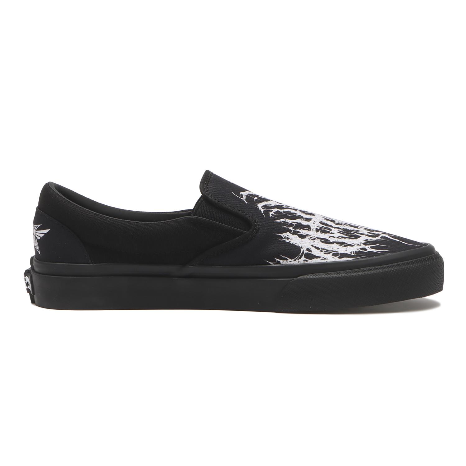 【VANS】 ヴァンズ SLIP ON スリッポン V98CF BABYMETAL BLACK/WHITE BLACK/WHITE
