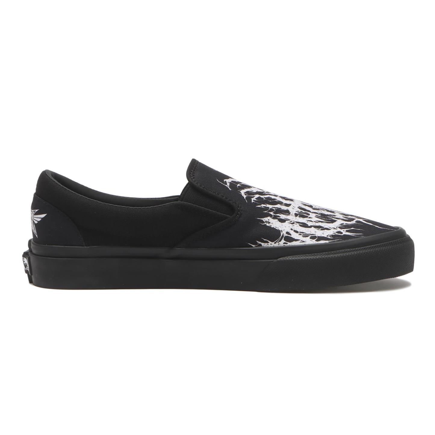 【VANS】 ヴァンズ SLIP ON スリッポン V98CF BABYMETAL BLACK/WHITE BLACK/WHITE