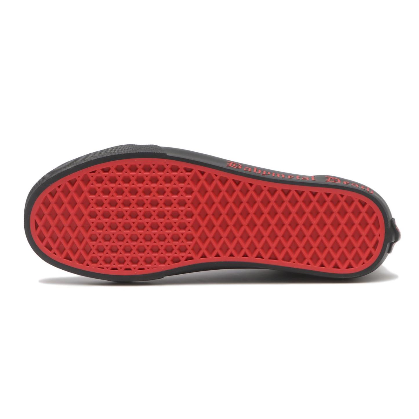 【VANS】 ヴァンズ OLD SKOOL オールドスクール V36CF BABYMETAL BLACK/RED BLACK/RED