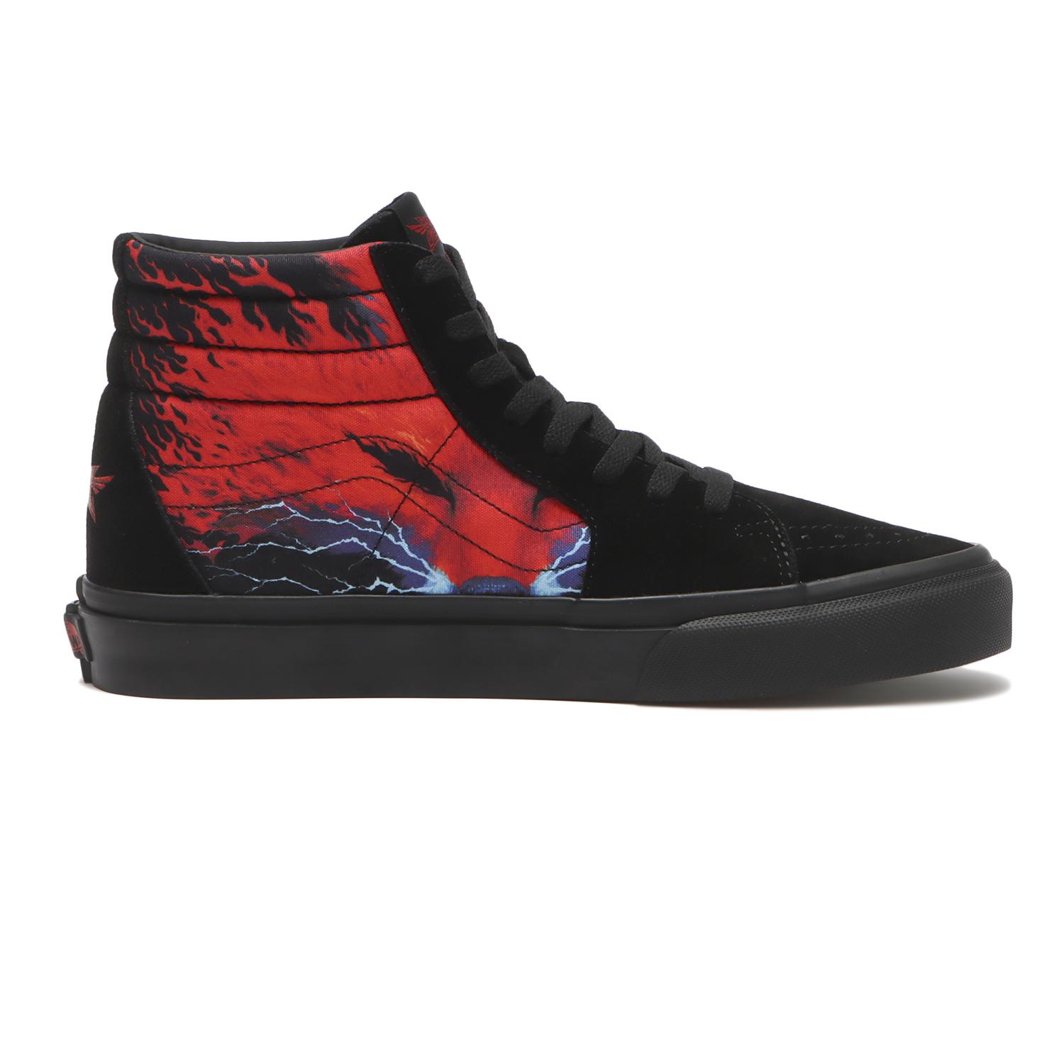 【VANS】 ヴァンズ SK8-HI スケートハイ V38CF BABYMETAL BLACK/RED BLACK/RED