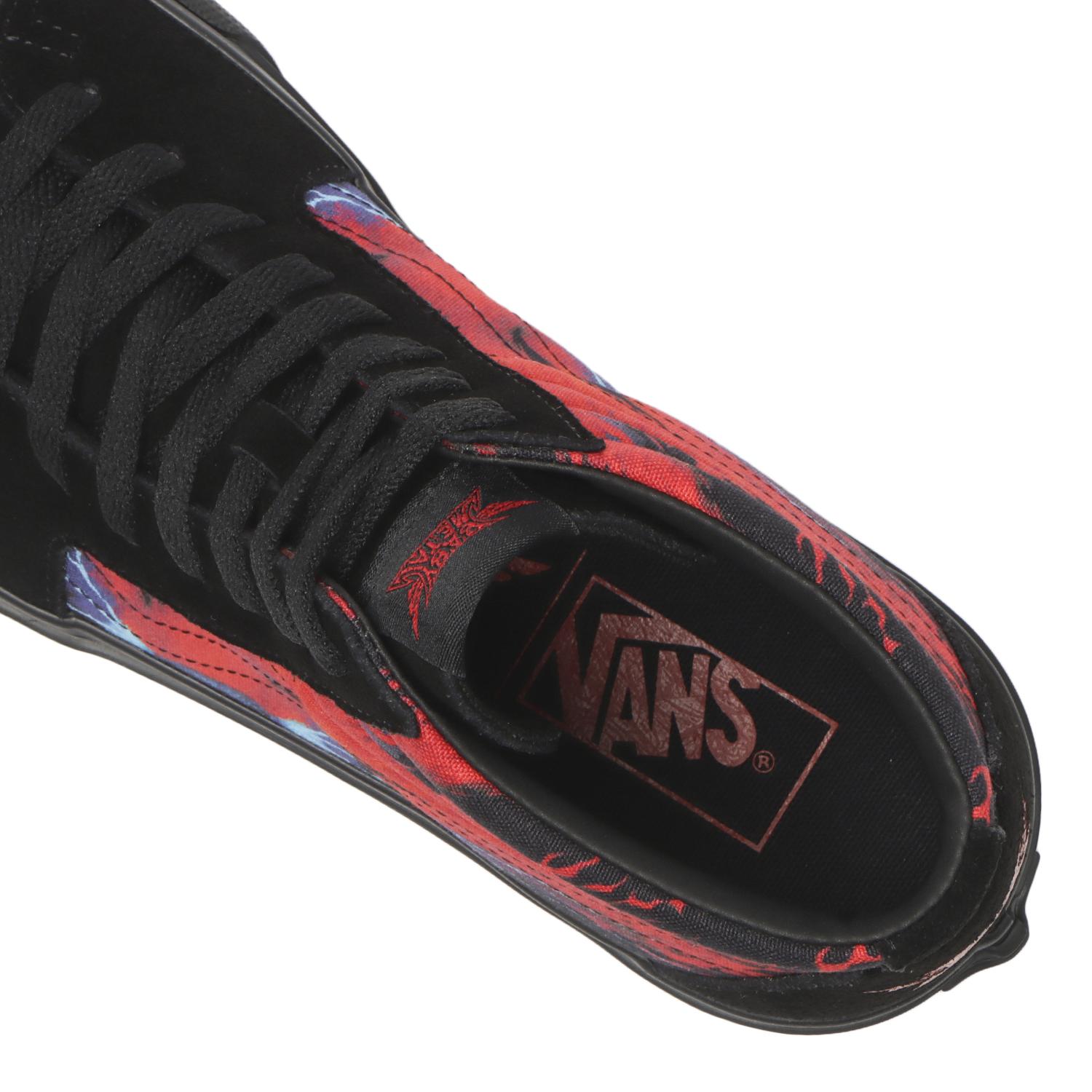 【VANS】 ヴァンズ SK8-HI スケートハイ V38CF BABYMETAL BLACK/RED BLACK/RED