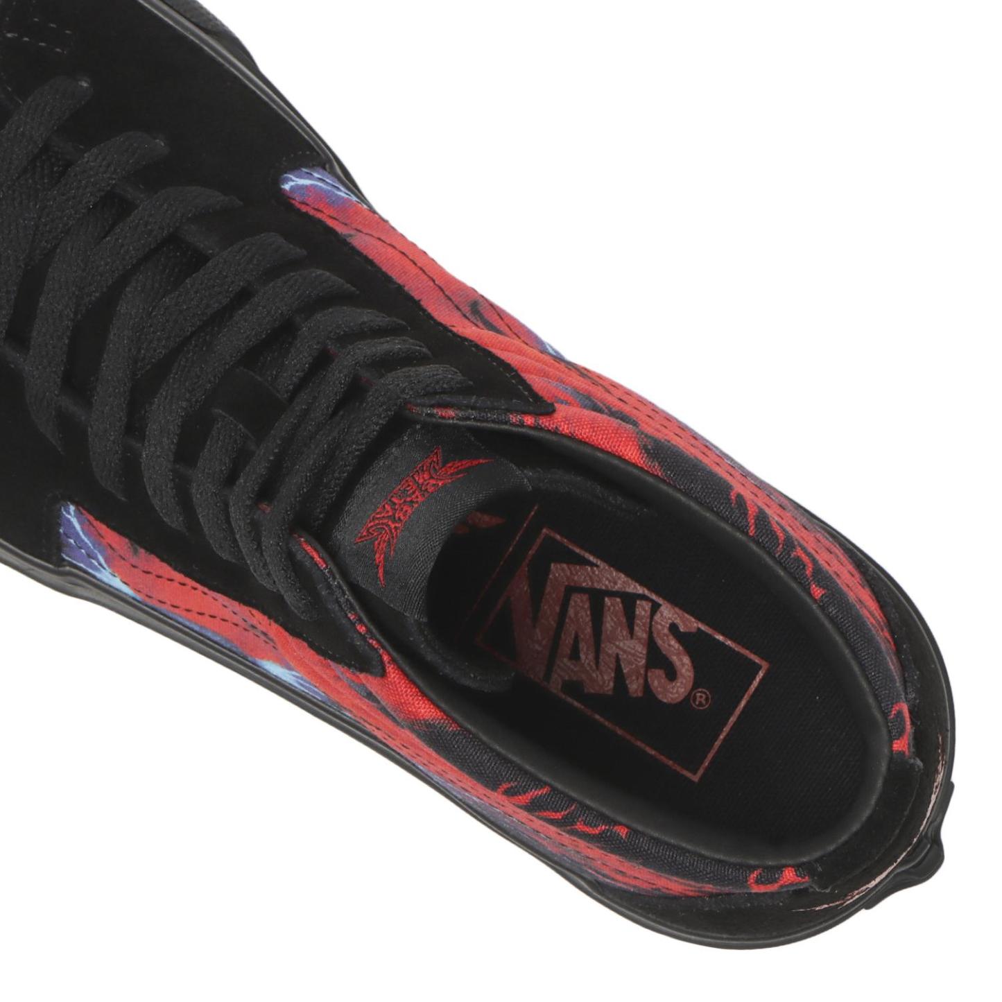 【VANS】 ヴァンズ SK8-HI スケートハイ V38CF BABYMETAL BLACK/RED BLACK/RED