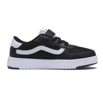 キッズ 【VANS】 ヴァンズ 17-22 BRAVO ブラボー V2740K MS BLACK/WHITE BLACK/WHITE