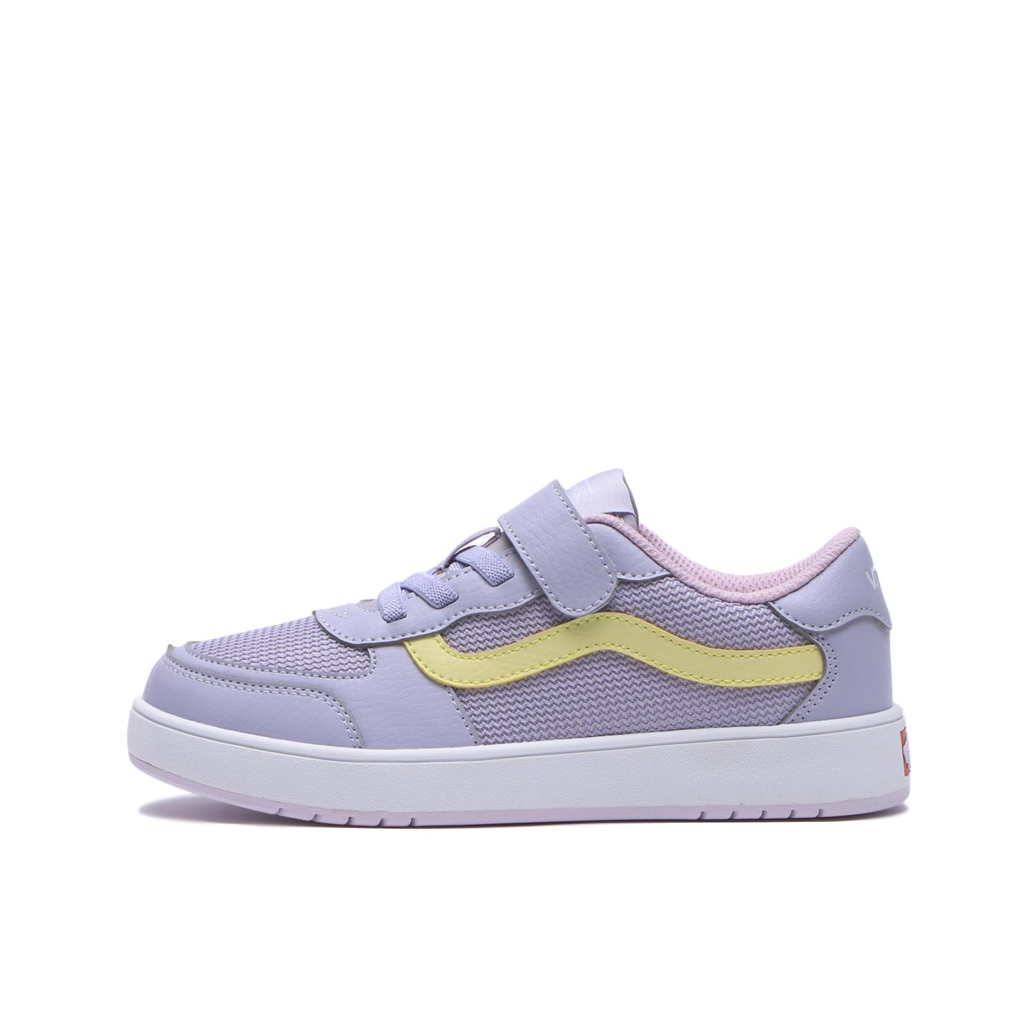 キッズ 【VANS】 ヴァンズ 17-22 BRAVO ブラボー V2740K MS BLACK/WHITE LILAC/LEMON