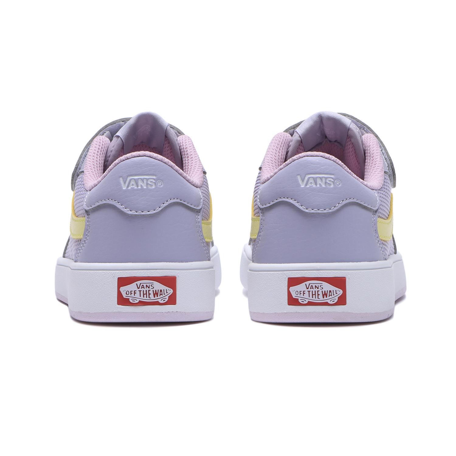 キッズ 【VANS】 ヴァンズ 17-22 BRAVO ブラボー V2740K MS BLACK/WHITE LILAC/LEMON