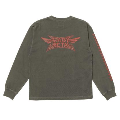 【VANS】 ヴァンズ M(BA)BM Logo Crush L TEE ロングスリーブ 125K1025161 ABC-MART限定 BLACK BLACK