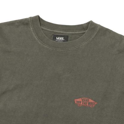 【VANS】 ヴァンズ M(BA)BM Logo Crush L TEE ロングスリーブ 125K1025161 ABC-MART限定 BLACK BLACK