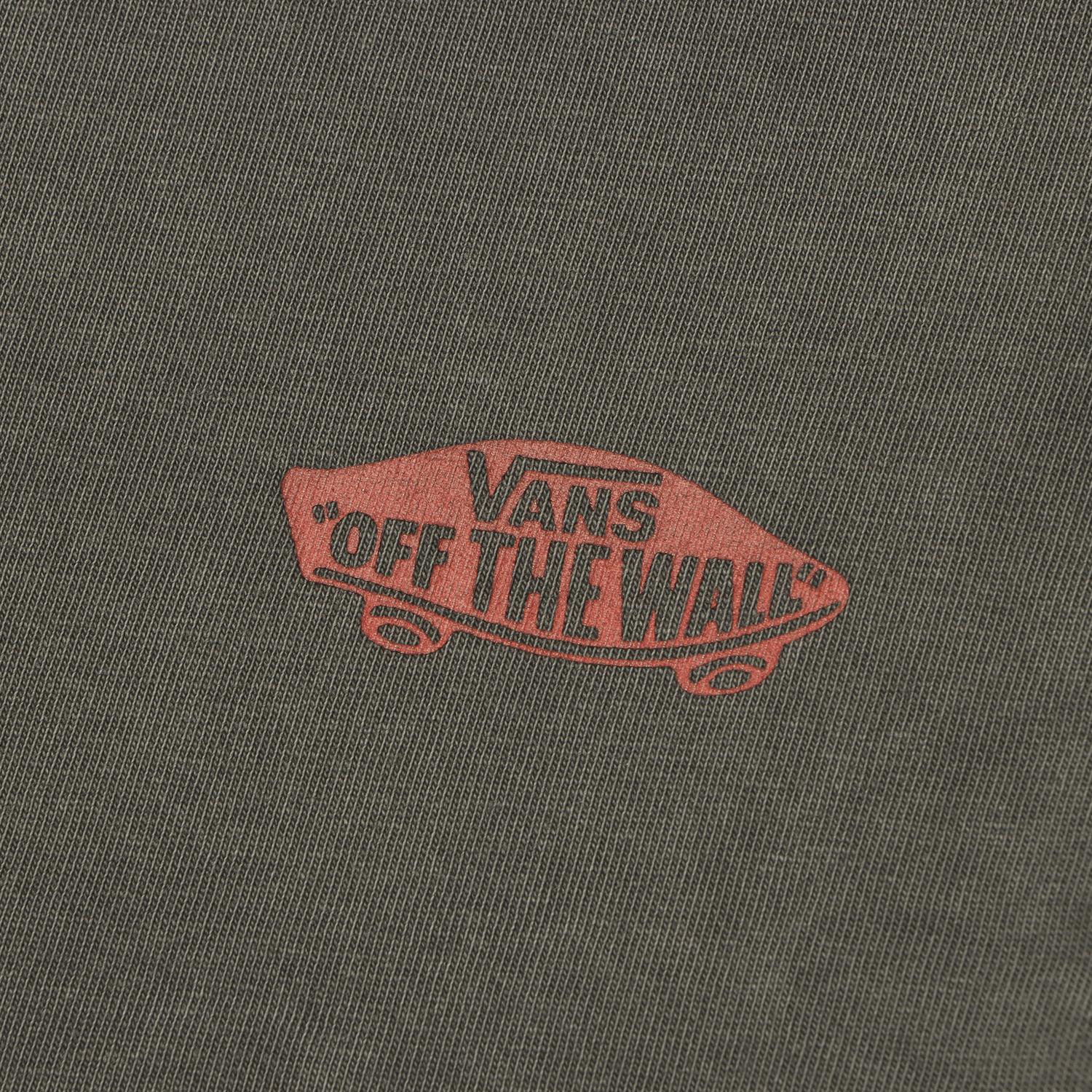 【VANS】 ヴァンズ M(BA)BM Logo Crush L TEE ロングスリーブ 125K1025161 ABC-MART限定 BLACK BLACK