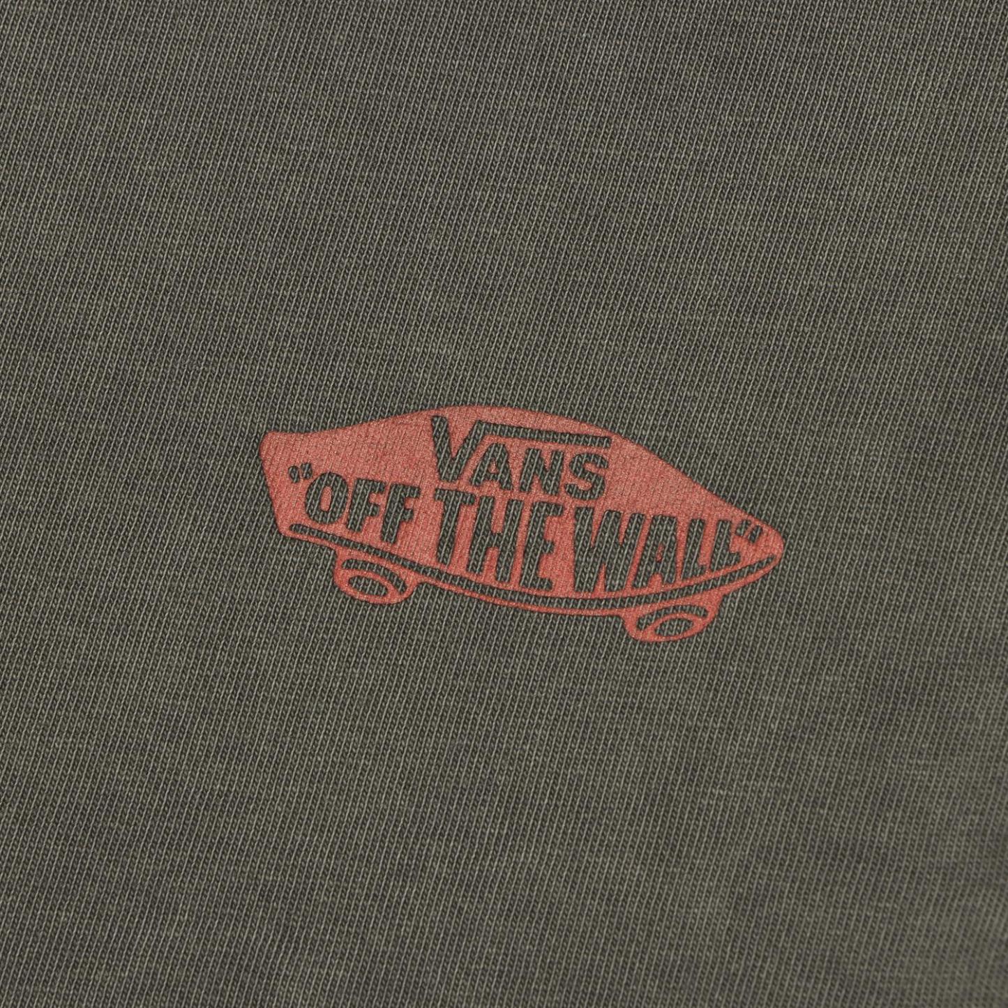 【VANS】 ヴァンズ M(BA)BM Logo Crush L TEE ロングスリーブ 125K1025161 ABC-MART限定 BLACK BLACK