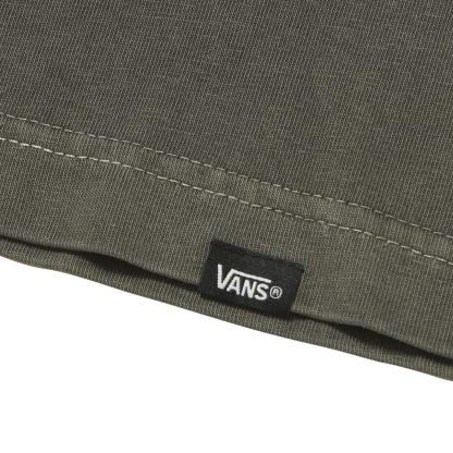 【VANS】 ヴァンズ M(BA)BM Logo Crush L TEE ロングスリーブ 125K1025161 ABC-MART限定 BLACK BLACK