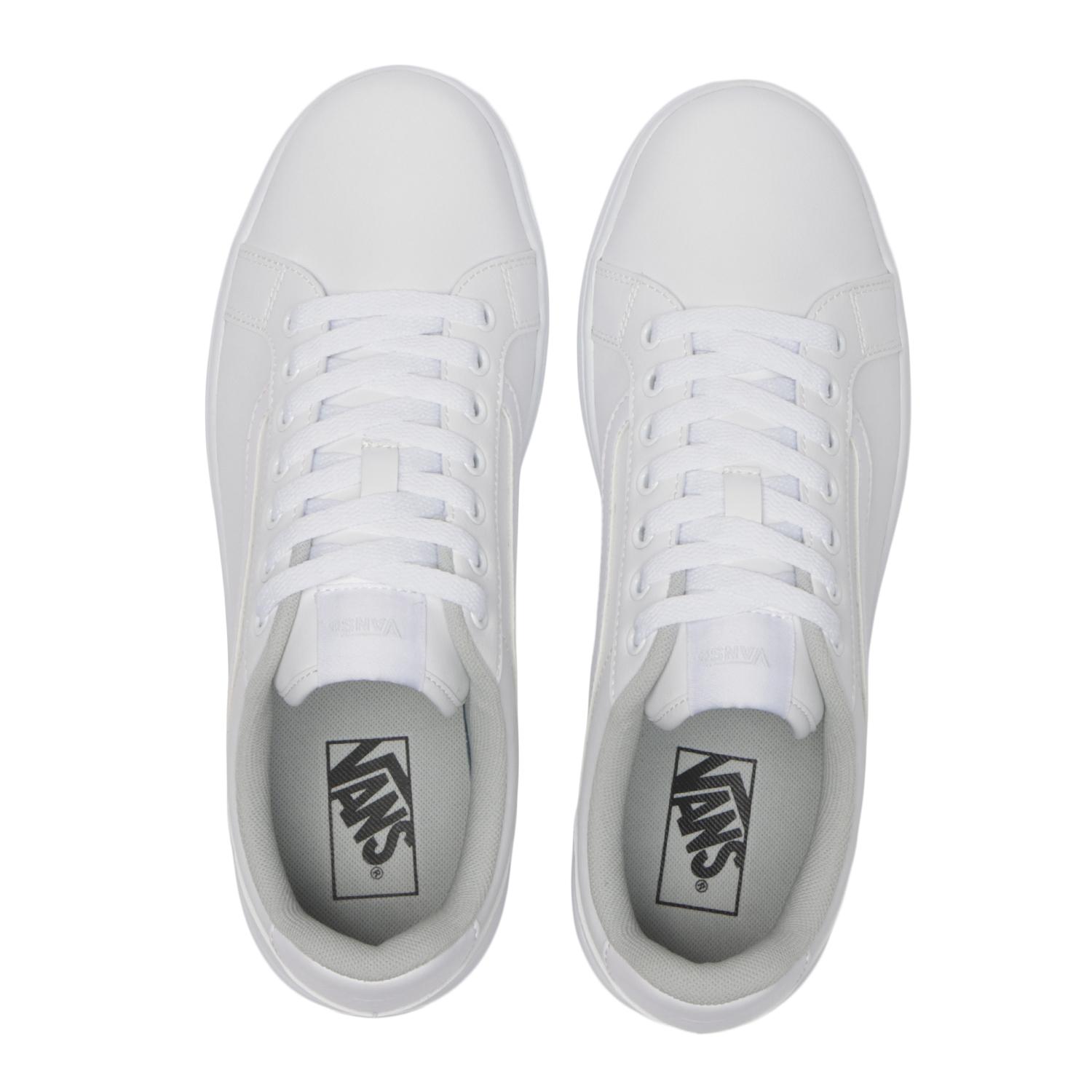 【VANS】 ヴァンズ SURFACE サーフェイス V2129 R WHITE/BLACK WHITE/WHITE