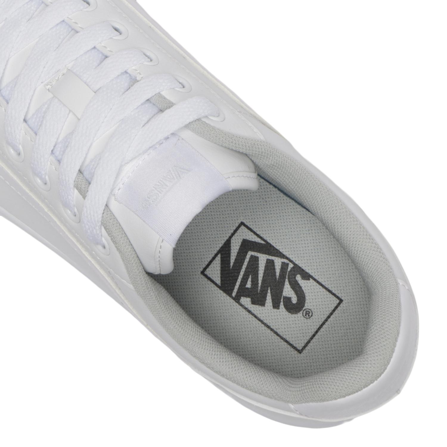 【VANS】 ヴァンズ SURFACE サーフェイス V2129 R WHITE/BLACK WHITE/WHITE