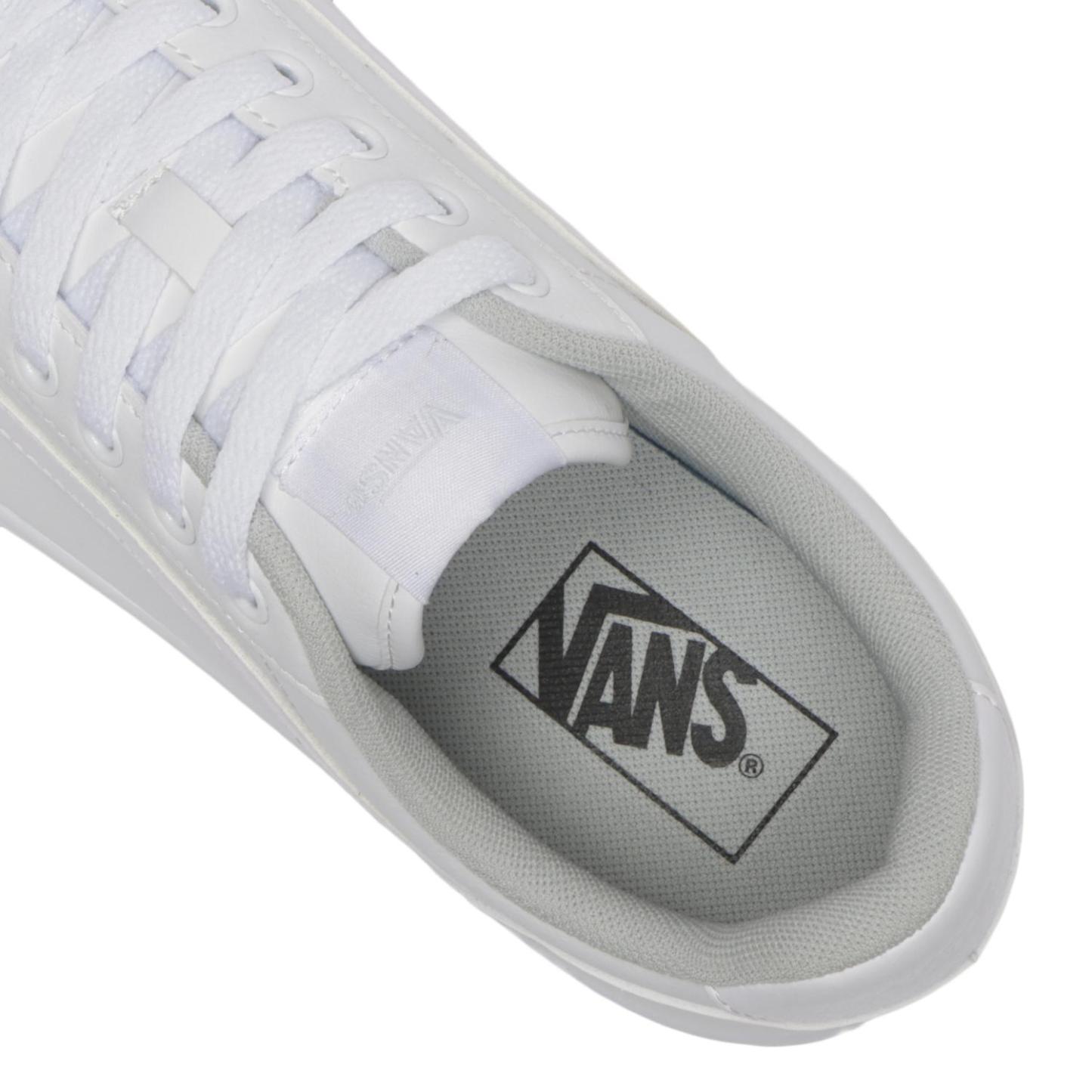 【VANS】 ヴァンズ SURFACE サーフェイス V2129 R WHITE/BLACK WHITE/WHITE