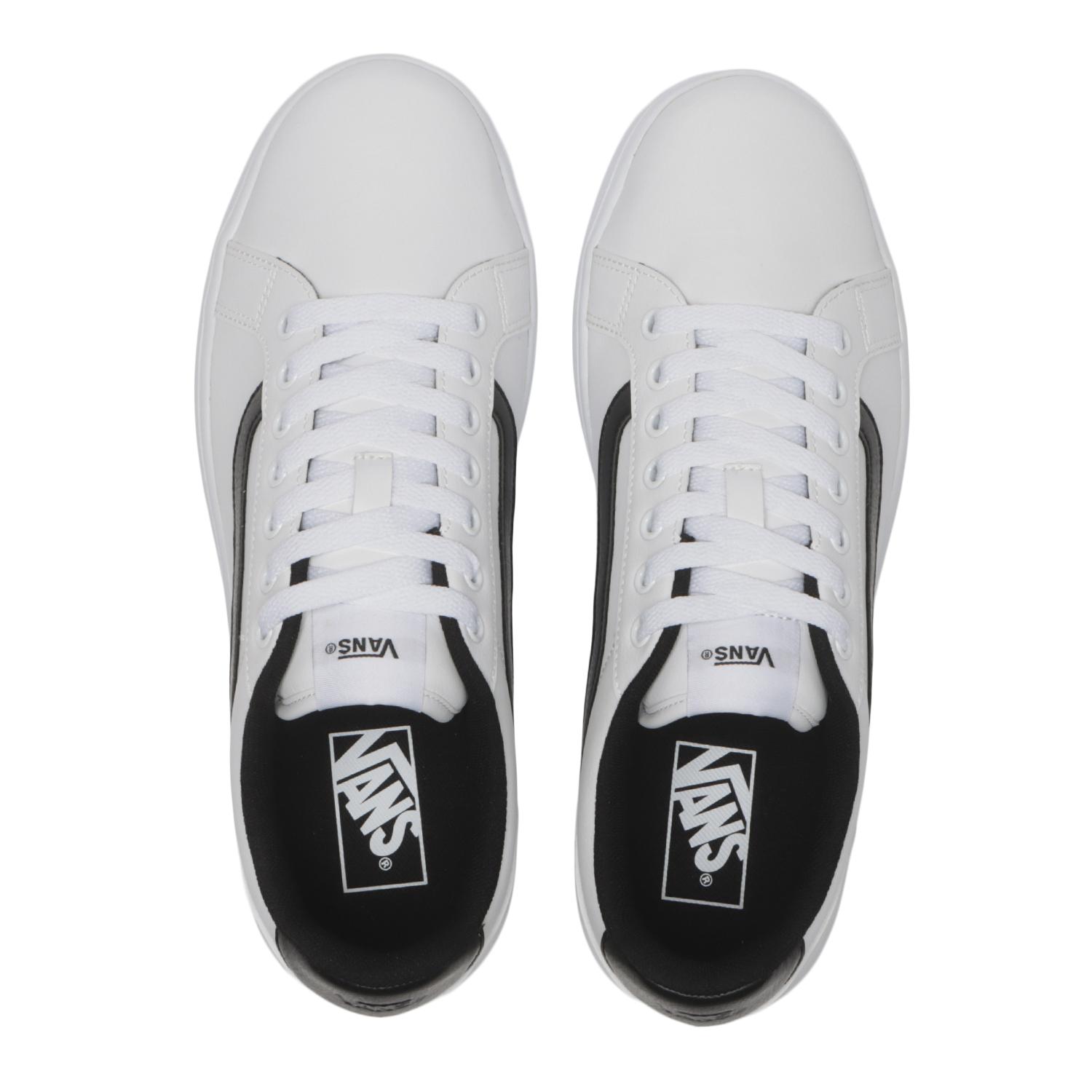 【VANS】 ヴァンズ SURFACE サーフェイス V2129 R WHITE/BLACK WHITE/BLACK