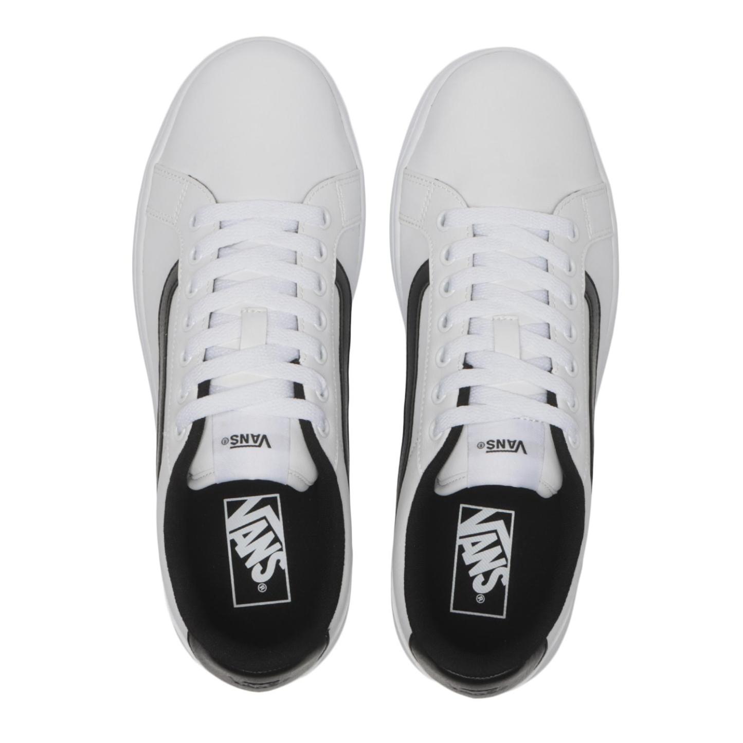 【VANS】 ヴァンズ SURFACE サーフェイス V2129 R WHITE/BLACK WHITE/BLACK